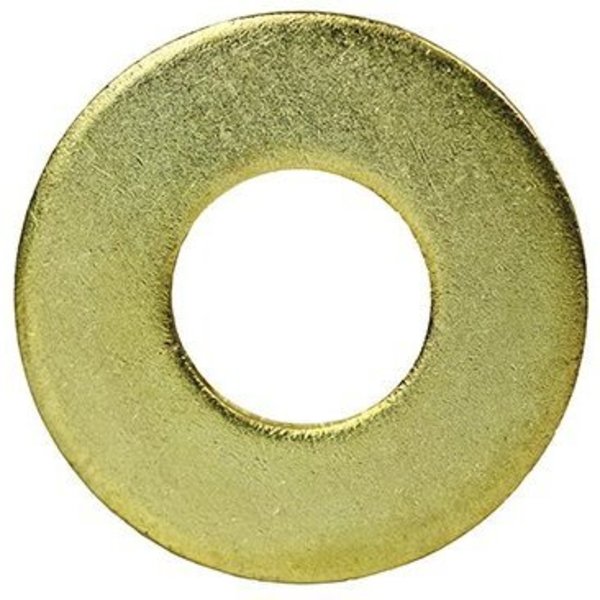 L.H. Dottie Flat Washer, Fits Bolt Size 1/2" , Brass 50 PK FWBR12